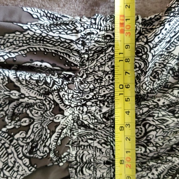 INC International Concepts Flowy Paisley Surplus Neckline Romper Smocked NWOT, M - Picture 8 of 8